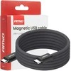 Magnetinis USB-C – USB-C kabelis 60W 100 cm AMIO-04840