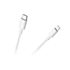 REBEL USB C - Lightning kabelis 1m Baltas