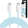 C tipo USB – C tipo USB kabelis 100 W 1.5 m Mėlyna Kruger &amp; Matz Basic