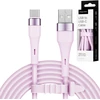 USB – C tipo USB kabelis 1 m silikoninis rožinis Kruger &amp; Matz Basic