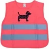 Vaikiška atšvaitinė liemenė DOG, rožinė AMIO-03990