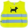 Vaikiška atšvaitinė liemenė DOG, geltona AMIO-03937