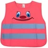 Vaikiška atšvaitinė liemenė SMILE, rožinė AMIO-03988