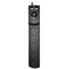 KEL Plastrol Listwa zasilająca przeciwprzepięciowa 5-gniazd + 2 x USB 5M juoda 10A 2300W W-100045