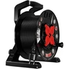 KEL Przedłużacz bębnowy extrem line, 4x2p+su, ip44, 16a, h07bq-f, 3×1,5, 40m, juoda