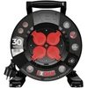 KEL Przedłużacz bębnowy extrem line, 4x2p+su, ip44, 16a, h07bq-f, 3×1,5, 30m, juoda