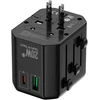KEL Uniwersalny adapter sieciowy (eu, uk, us, au), szybkie ładowanie pd20w+qc