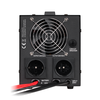 KEMOT PROsinus-800 nepertraukiamo maitinimo šaltinis su gryna sinusine banga ir įkrovimo funkcija 12V 230V 800VA/500W - juoda