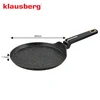 Keptuvė Blynų kepimo forma, juodo marmuro, su nelimpančia danga, 24 cm skersmens, Klausberg, kb-7964