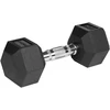 Hantle Guma dengti ketaus hanteliai HEX 2x7,5kg REBEL ACTIVE
