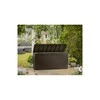 Daiktadėžė Keter Samoa Rattan 270L, grafito