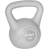 Kettlebell Bituminis svarmuo 4kg pilkas REBEL ACTIVE