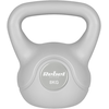 REBEL ACTIVE Kettlebell bituminous pilka 8kg