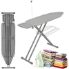 King Hoff Large ironing board, heat reflect, adjustable stable shelf, 122x38cm