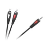 Cabletech Eco-Line kabelis 3.5 AUX - 2xRCA 3m