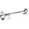 Garso signalas – chromuotas, 640 mm, 150 dB, 12/24V, AMIO-04076