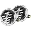 Garso signalas – chromuotas, 125 mm, 110 dB, 12V, AMIO-04074