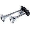 Dvigubas garso signalas – 150 dB, chromuotas, 12-24V, AMIO-03617