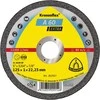 Metalo pjovimo diskas KLINGSPOR A60 Extra Ø125x1mm