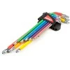 TORX raktai (žvaigždiniai), itin ilgi, 9 vnt., S2 plienas, AMIO-04301
