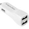 Kruger &amp; Matz 2xUSB 2400 mA automobilinis įkroviklis