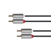 2 RCA-2 RCA laidas - 3m - Kruger &amp; Matz - Basic