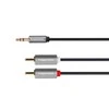 Kruger &amp; Matz Basic 2RCA - AUX 3.5mm kabelis 5m