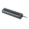 Rebel Adapteris HUB USB 3.0 7