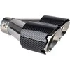 Duslintuvo antgalis 32-52 mm, nerūdijančio plieno, carbon, dvigubas, dešinysis, AMiO‑04070