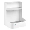 Pojemnik „Ergo Office“ po stalu dedamas konteineris / organizatorius su priedų lentyna, baltas, maks. 5kg, ER-442