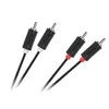 2RCA-2RCA kabelis 1.8 m Cabletech standartas