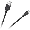 Cabletech USB - micro USB kabelis 0.2m Juodas