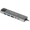 Kruger & Matz Šakotuvas HUB USB C HDMI 2x USB3.0 2x USB C RJ45