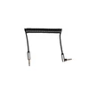 Kruger &amp; Matz Basic AUX - AUX 3.5mm spyruoklinis kabelis 1.8m Juodas