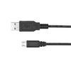 Kruger &amp; Matz USB - micro USB kabelis 1m Juodas