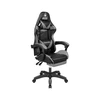 Kruger &amp; Matz Žaidimų kėdė Žaidimų kėdė Warrior GX-150 Gaming Chair, Juoda-pilka