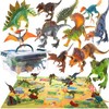 Dinozaurų figūrėlės su kilimėliu Kruzzel