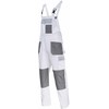 Lahti Pro Ogrodniczki Balti ir pilki kombinezonai, 100 % medvilnė, „3xl (60)“, ce, lahti