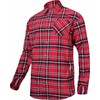 Lahti Pro Koszula Flaneliniai marškiniai, raudoni ir tamsiai mėlyni, 170 g/m2, "m", ce, lahti