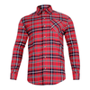 Lahti Pro Koszula Flaneliniai marškiniai, raudoni ir tamsiai mėlyni, 170 g/m2, "m", ce, lahti