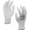 Lahti Pro Rękawice PU pirštinės baltos l230108p, 12 porų, "8", ce, Lahti