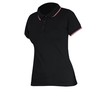 Lahti Pro Marškinėliai Moteriški polo marškinėliai 190 g/m2, juodi, "s", ce, Lahti