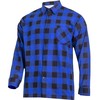 Lahti Pro Koszula Mėlyni languoti flaneliniai marškiniai, 170 g/m2, „xl“, ce, lahti