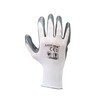 Lahti Pro Rękawice Nitrilo pirštinės, pilkos ir baltos, l220310p, 12 porų, "10", ce, Lahti