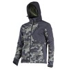 Lahti Pro Striukė Softshell striukė su gobtuvu, žaliai juodai maskuojanti, "XL", CE, Lahti