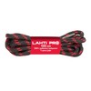 Lahti Pro Sznurowadła Apvalūs batraiščiai juodi-raudoni l904012p, 10 porų, 120 cm, Lahti