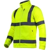 Lahti Pro Bluza, Geltonas įspėjamasis flisinis džemperis, "2xl", ce, Lahti