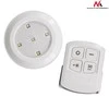 6 LED Maclean lempa, komplektas su nuotolinio valdymo pulteliu, maitinamas baterijomis, 3xAAA, MCE165
