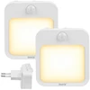 Lampka nocna LED su judesio jutikliu - 2vnt.. Izoxis