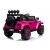 Lean Cars Akumuliatorinis vienvietis automobilis vaikams Jeep BRD-7588, 4x4, rožinės spalvos